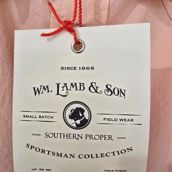 WM Lamb & Son Southern Proper Sportsman Collection Field Shirt Pearl Snap XL NWT - Picture 7 of 13